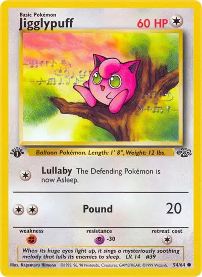 Jigglypuff — 54 — Jungle