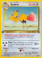 Dodrio 34/64 — English Jungle reference artwork for a card included in this bundle; not the actual item photograph