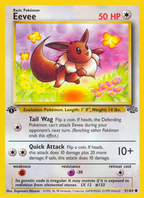 Eevee 51/64 — English Jungle reference artwork for a card included in this bundle; not the actual item photograph