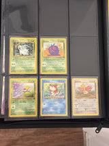 Five additional English Jungle cards in a binder page — actual cards included