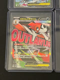 Japanese Mega Scrafty ex 231/193, MEGA Dream ex — front of stocked card; neighbouring cards are not included