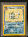 Vaporeon 12/64 Jungle Unlimited holo Pokémon card (English) — actual card front