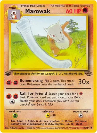 Marowak — 39 — Jungle