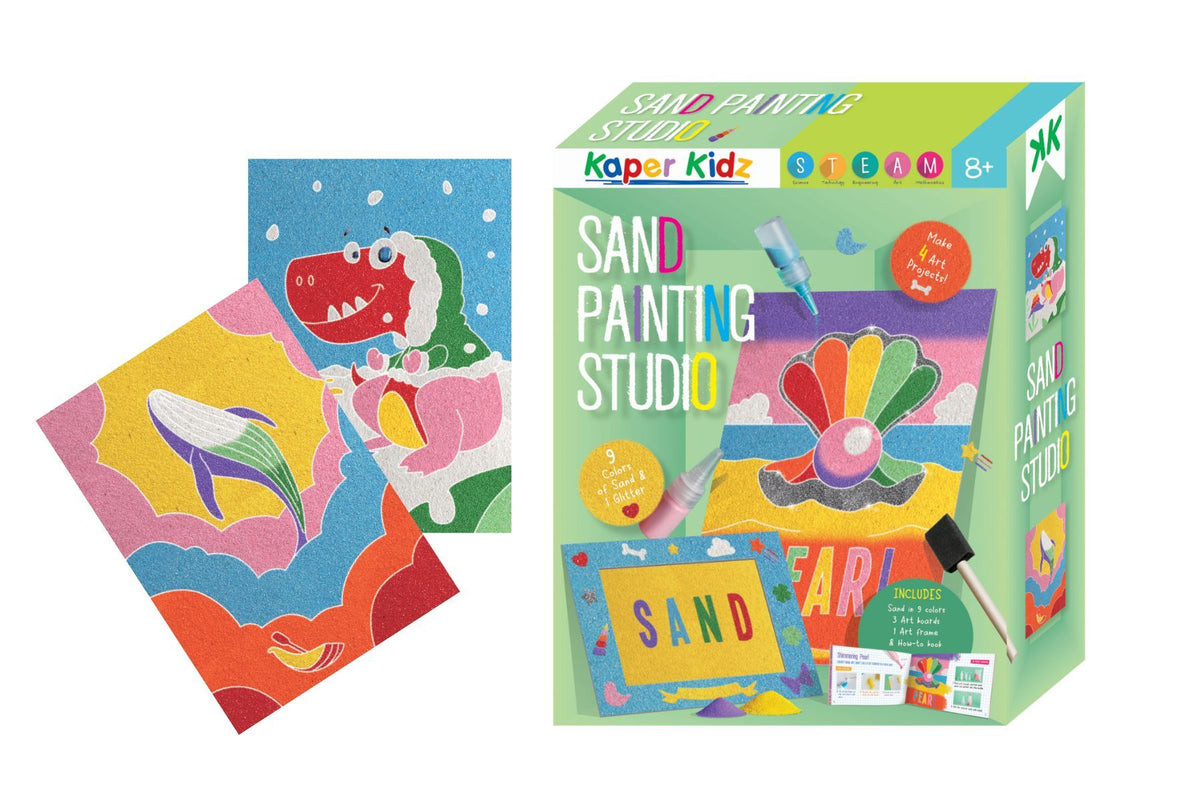 Kaper Kidz Sand Painting Studio Craft Kit