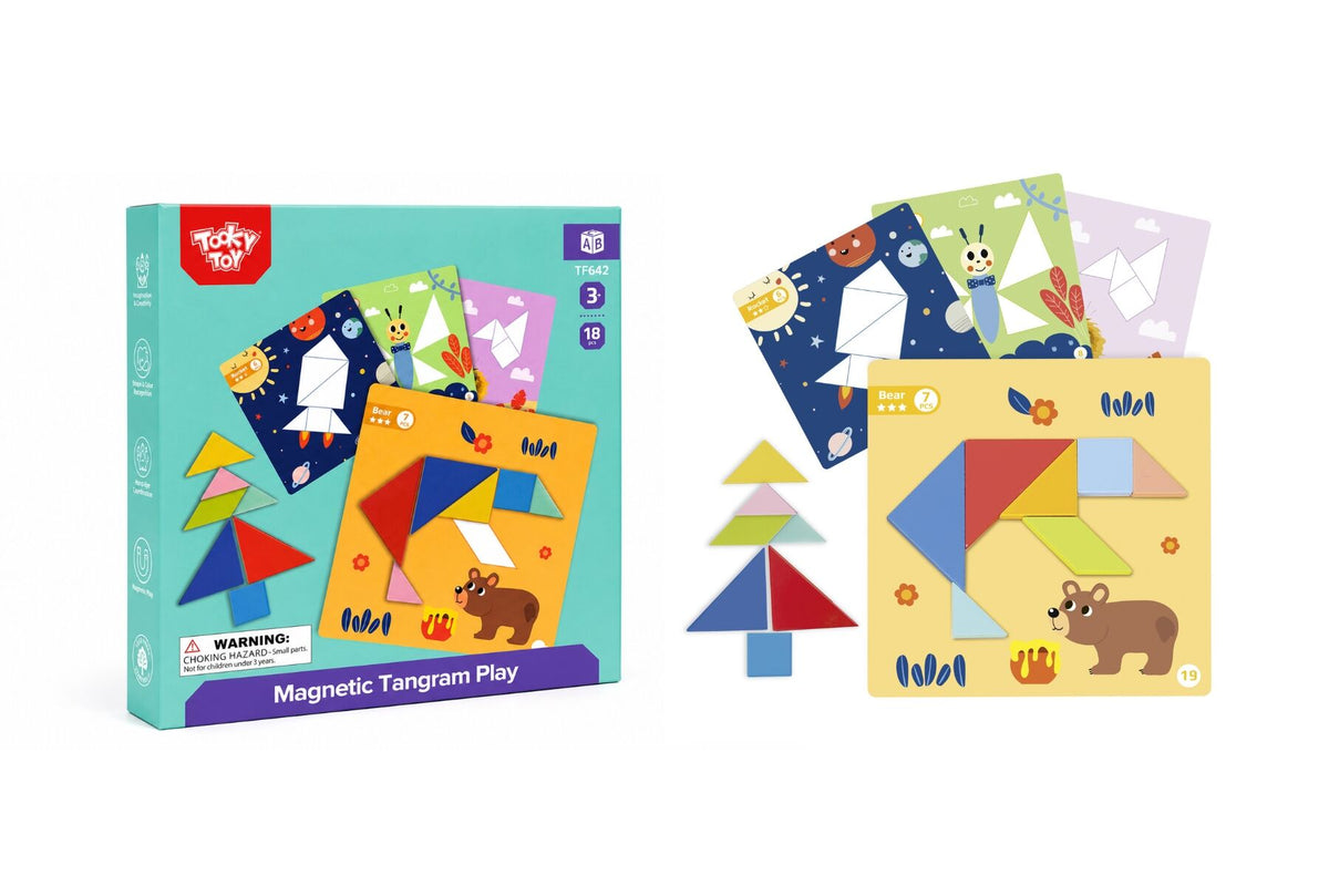 Magnetic Tangram Animal Play Set