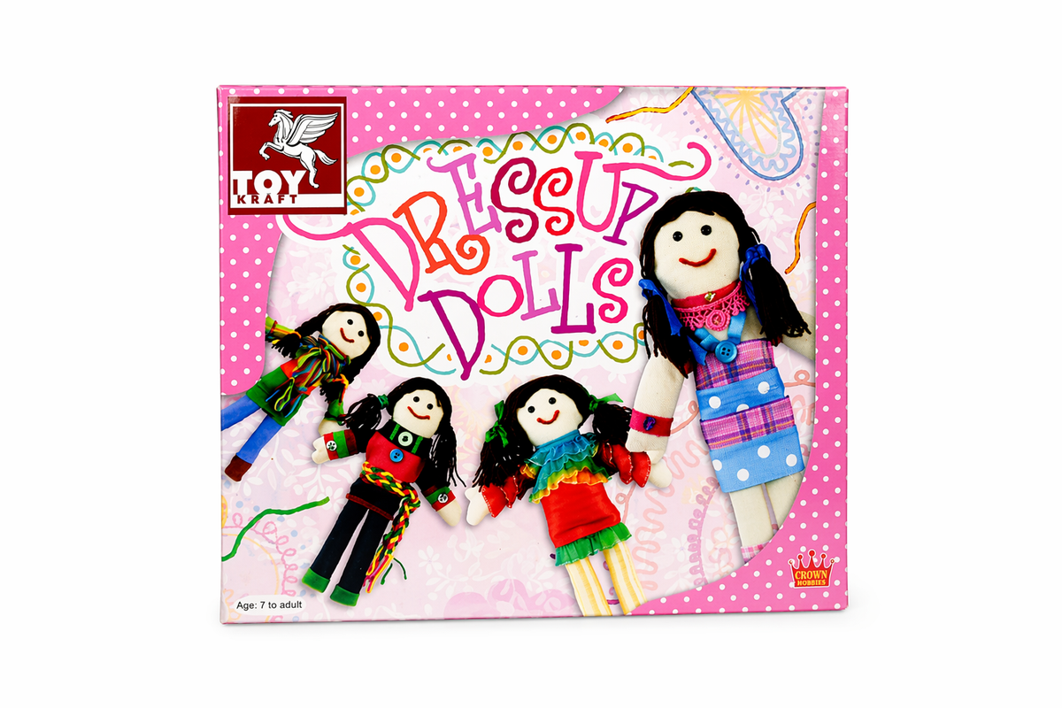 Dress Up Dolls Craft Kit
